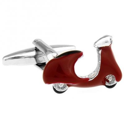 Ruby Red Scooter Scootering Cufflinks.jpg